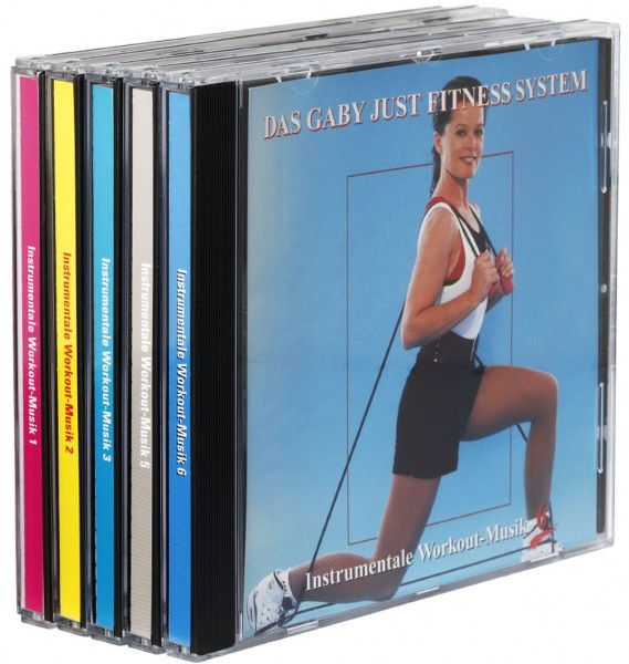 Super Workout Musik Set mit 5 CD´s