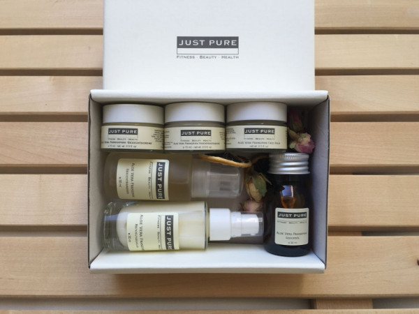 Starter Set "Aloe Vera Frangipani" for all types of skin