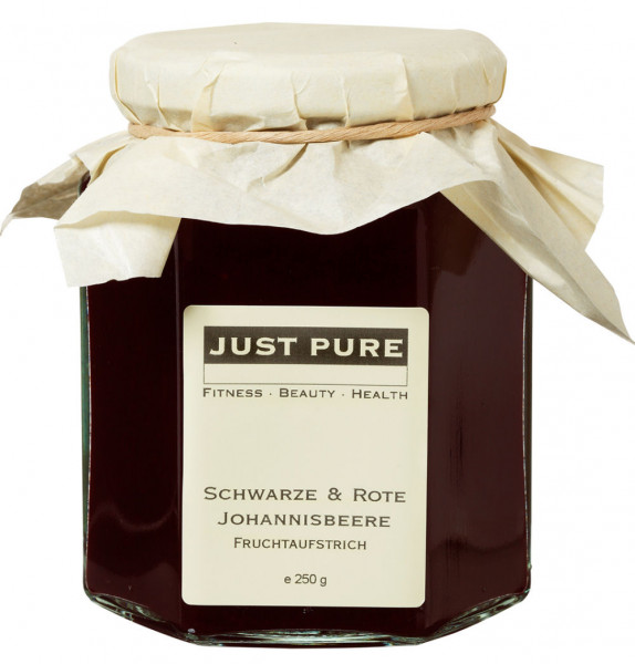 Schwarze & rote Johannisbeere Fruchtaufstrich